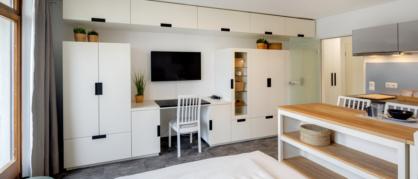 appartamento München Milbertshofen 03 zona living 14531