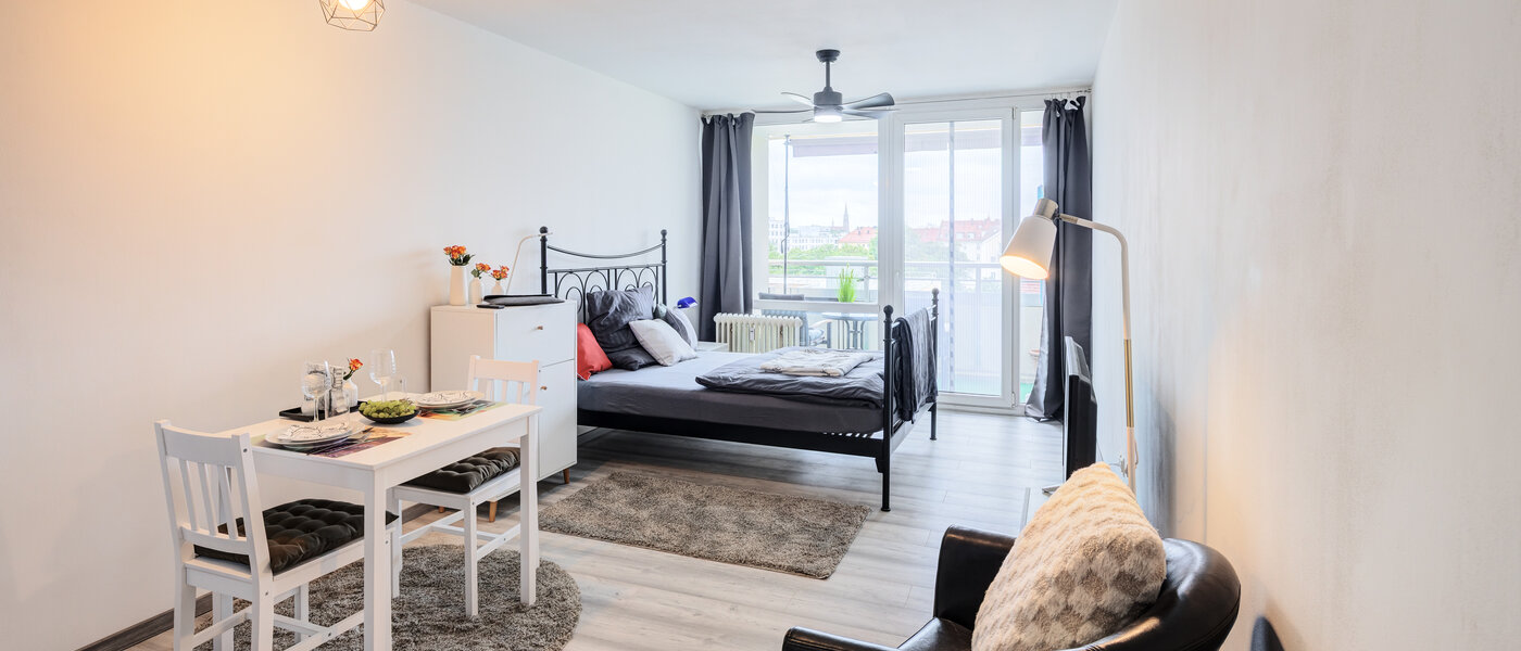 appartamento München Haidhausen 01 zona living 14533