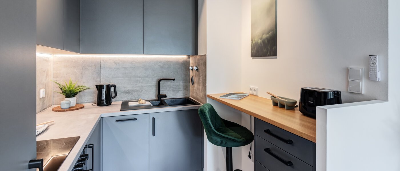 appartamento München Maxvorstadt 03 cucina 14537