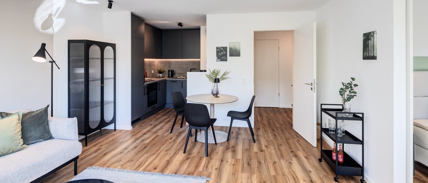 appartamento München Maxvorstadt 04 zona living 14537