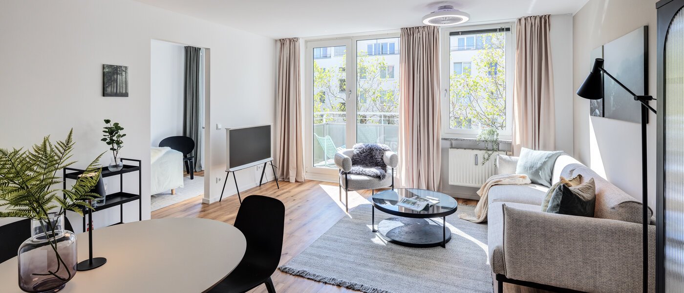 appartamento München Maxvorstadt 05 zona living 14537