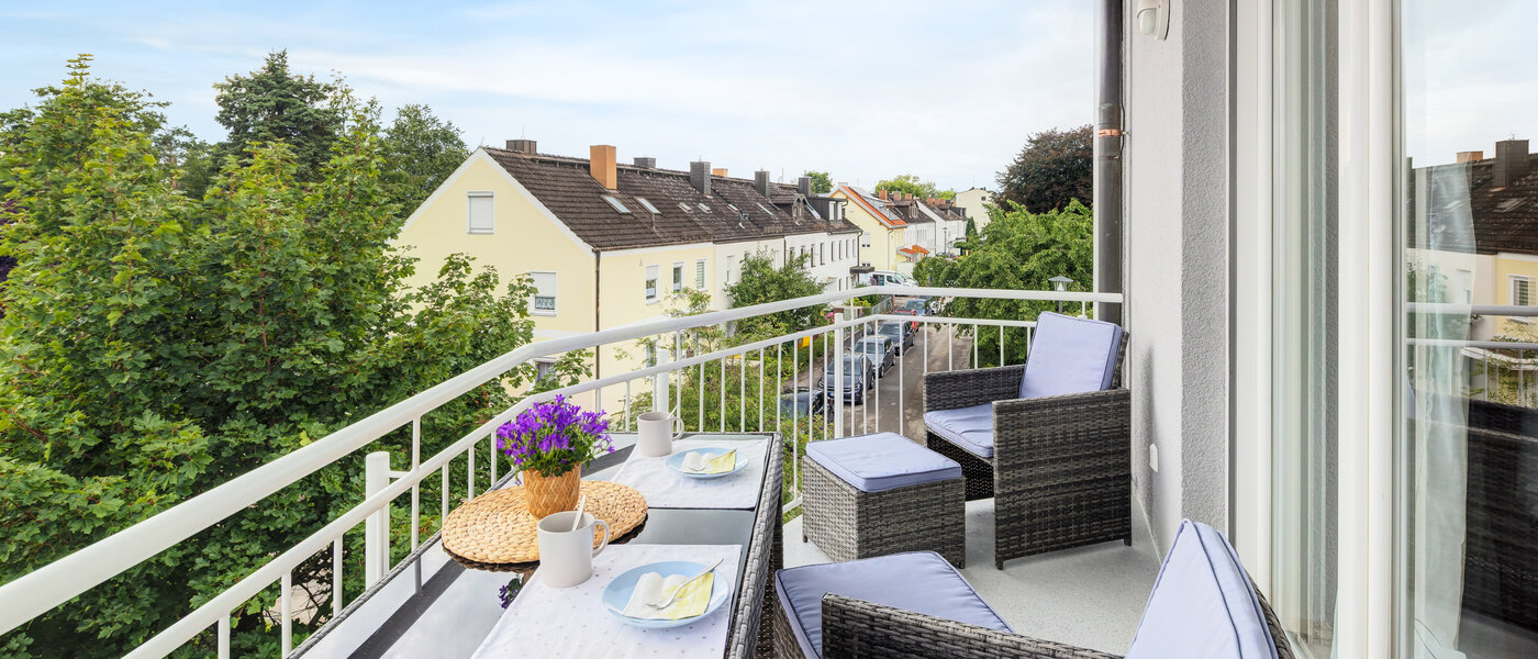 appartamento Garching 03 balcone 14539