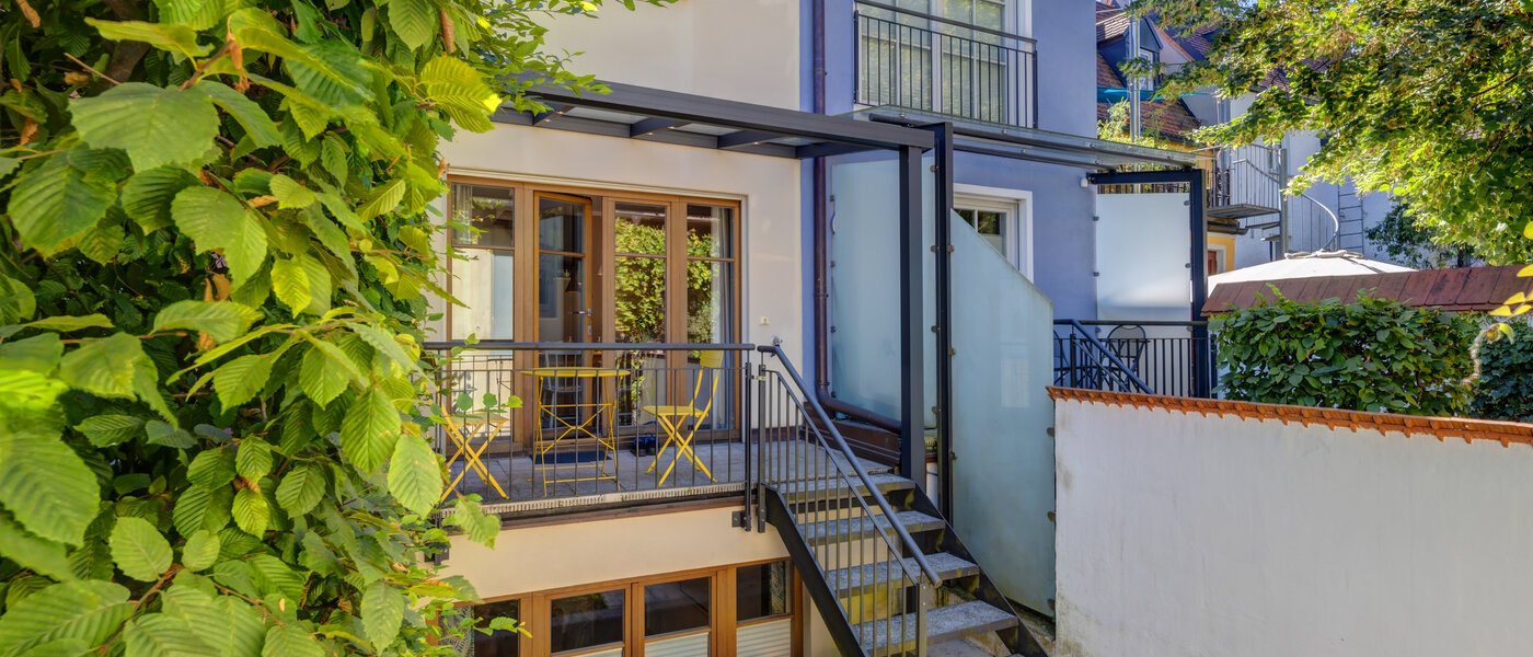 Casa a schiera Freising 01 balcone 14543