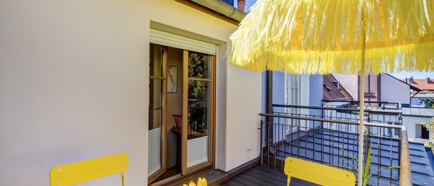 Casa a schiera Freising 03 terrazza sul tetto 14543