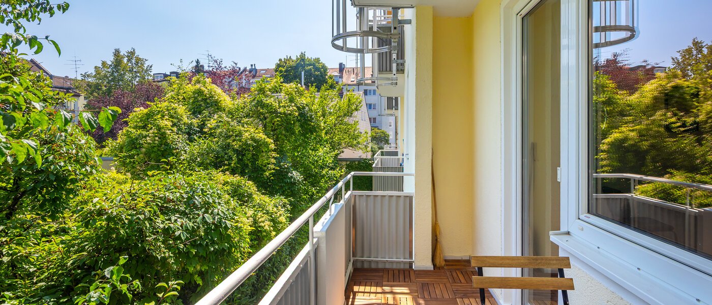 appartamento München Obergiesing 02 balcone 14546