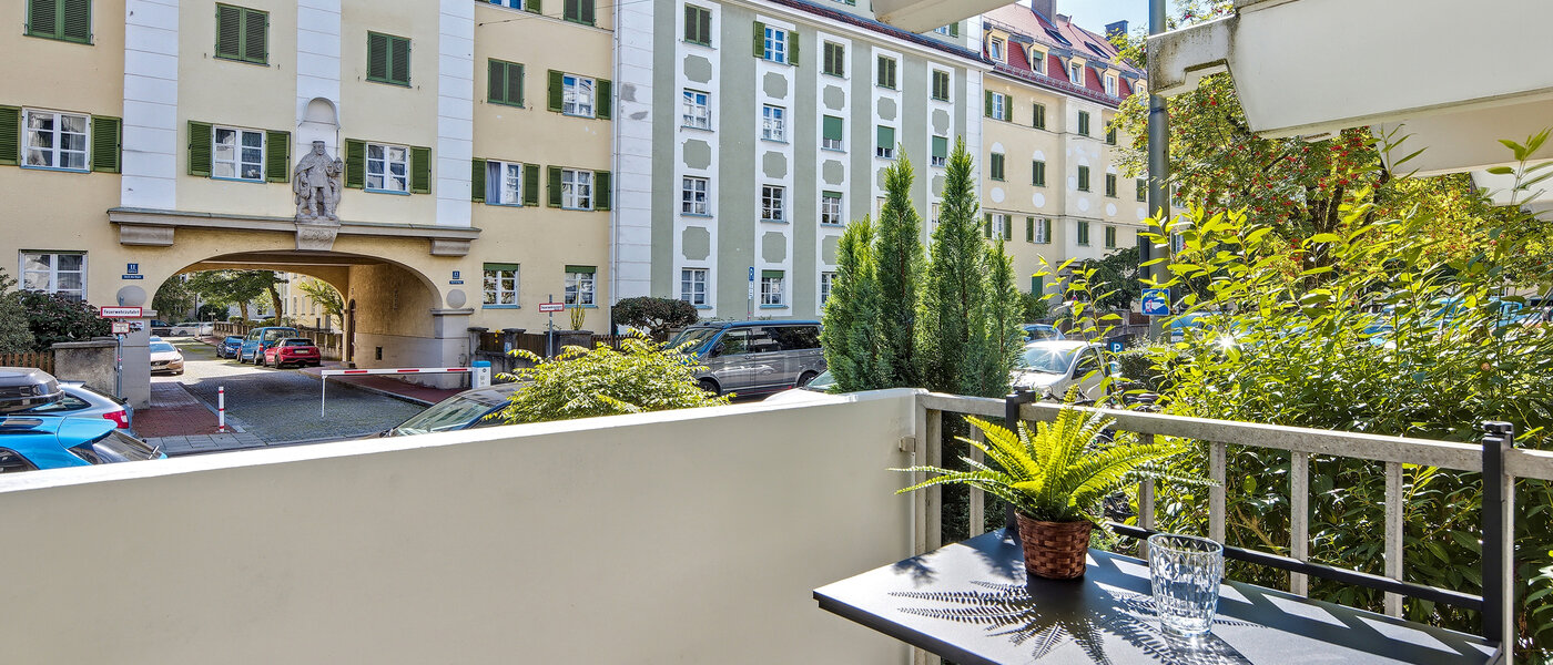 appartamento München Neuhausen 02 balcone 14547