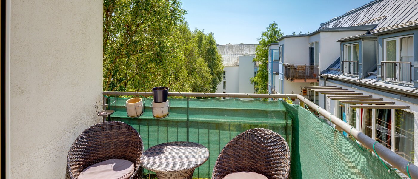 appartamento München Obersendling 01 balcone 14549