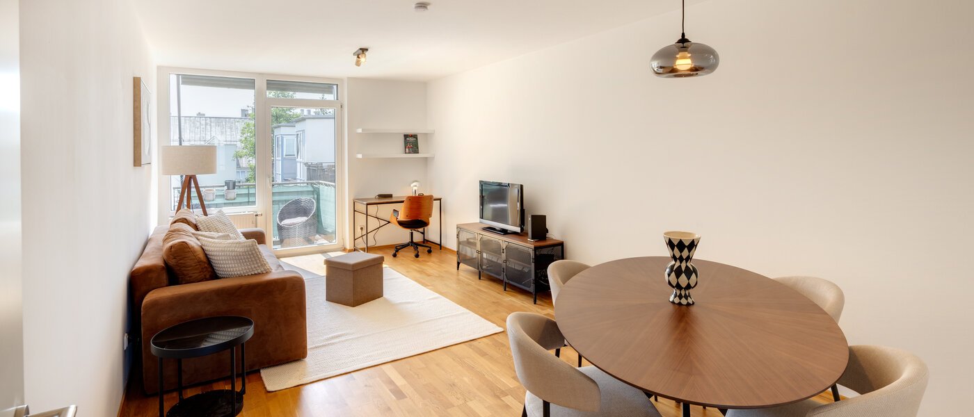 appartamento München Obersendling 01 zona living 14549