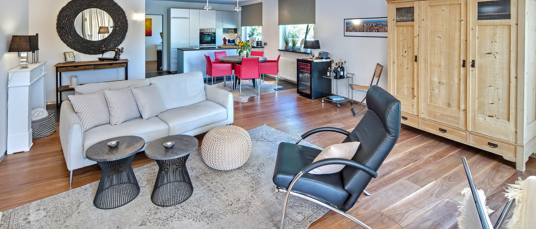 penthouse München Nymphenburg 04 zona living 14553