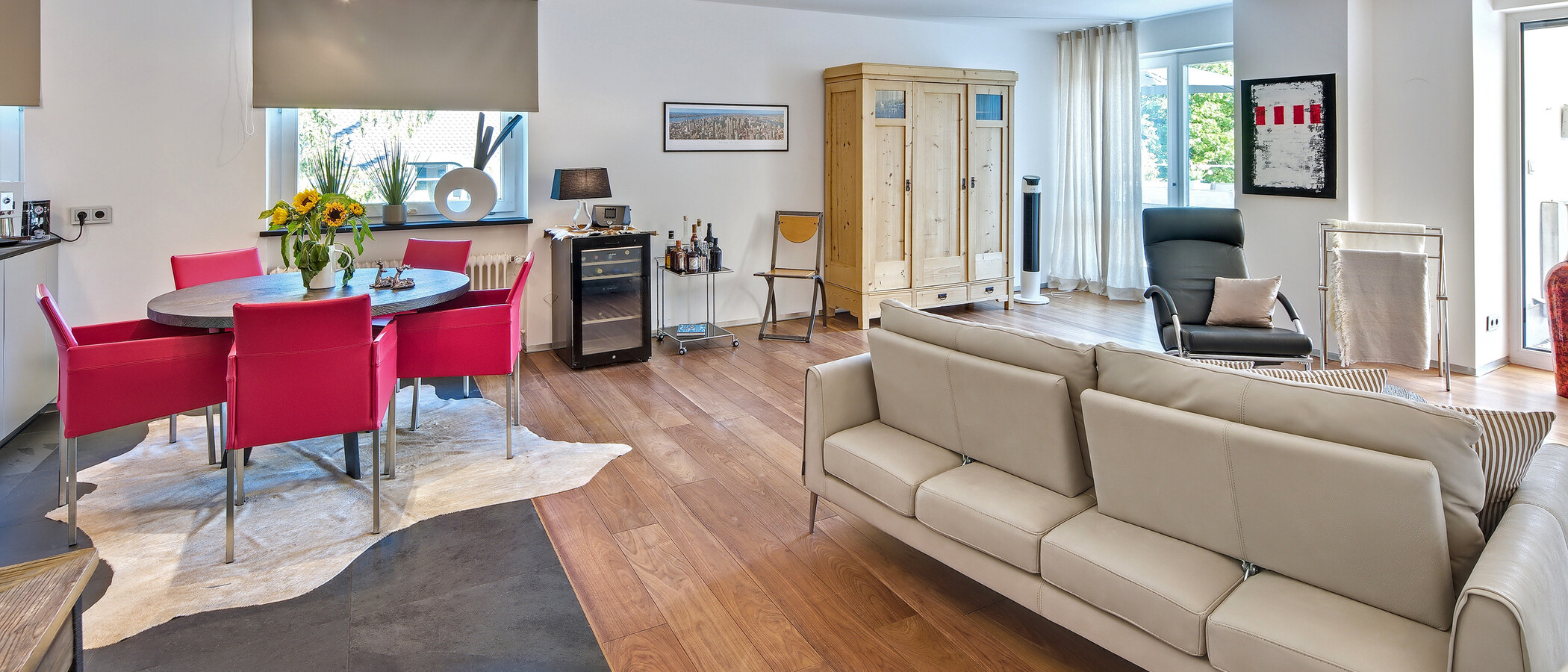 penthouse München Nymphenburg 05 zona living 14553