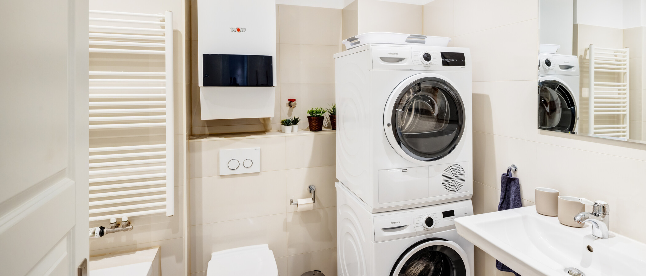 attico München Neuhausen 02 bagno 14555