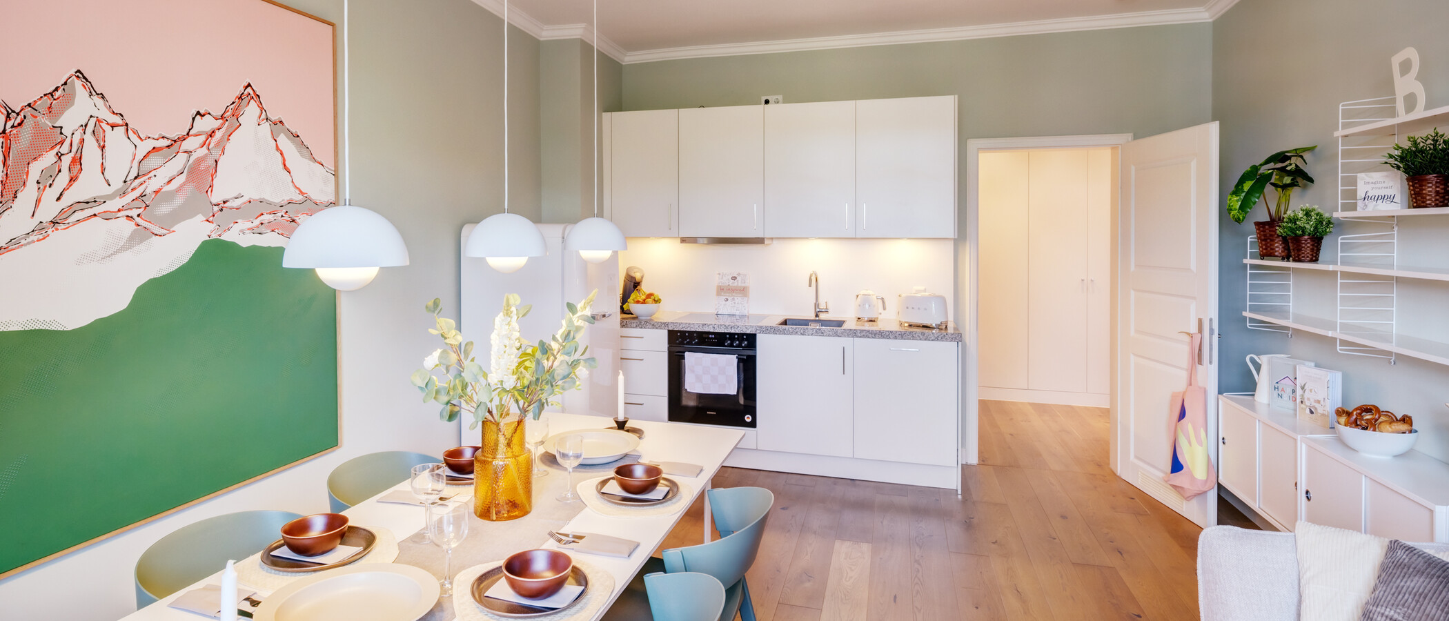 attico München Neuhausen 01 zona living 14555