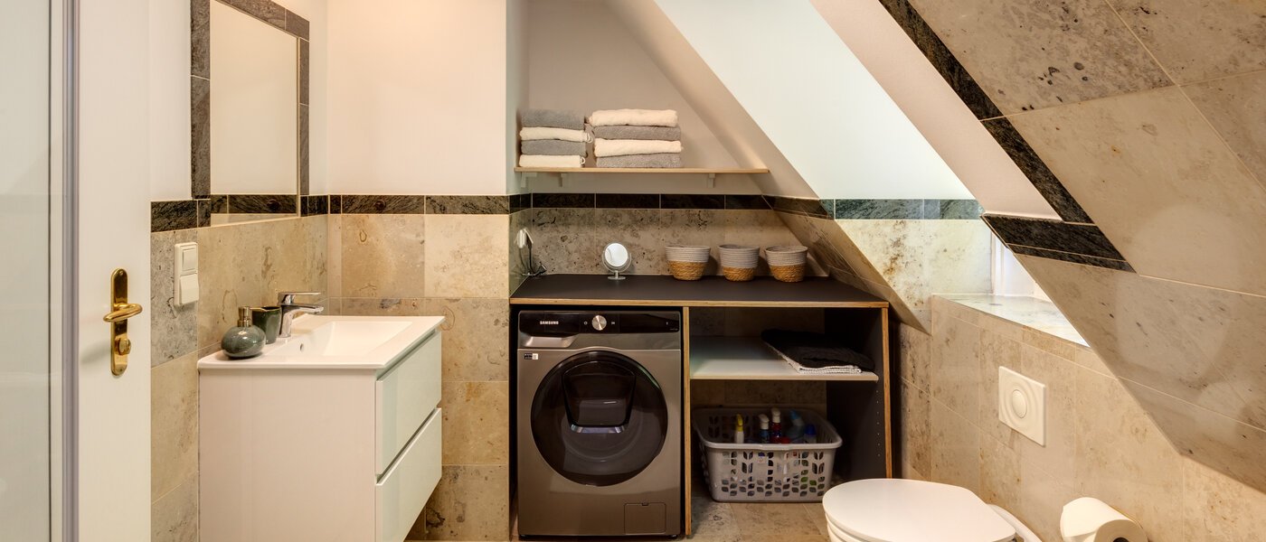 maisonnette con galleria München Ramersdorf 01 bagno 14556