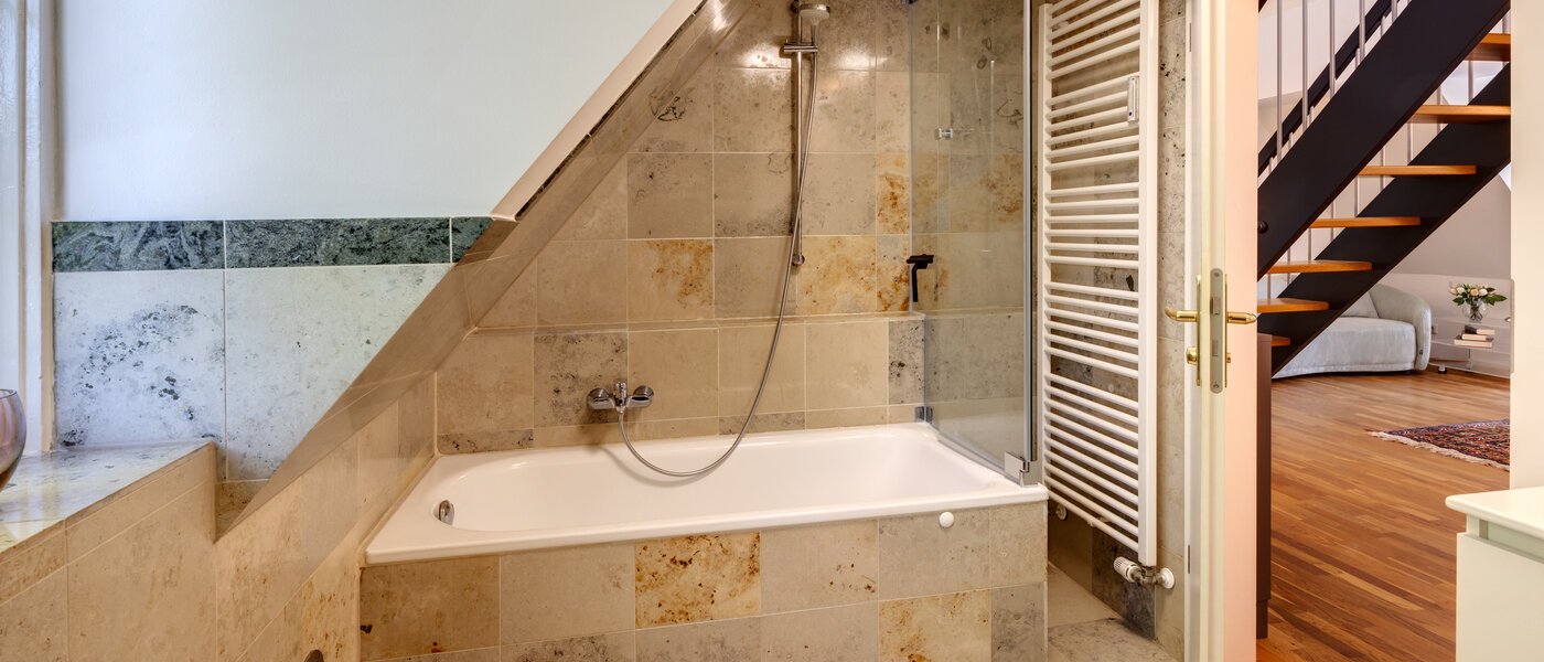 maisonnette con galleria München Ramersdorf 02 bagno 14556