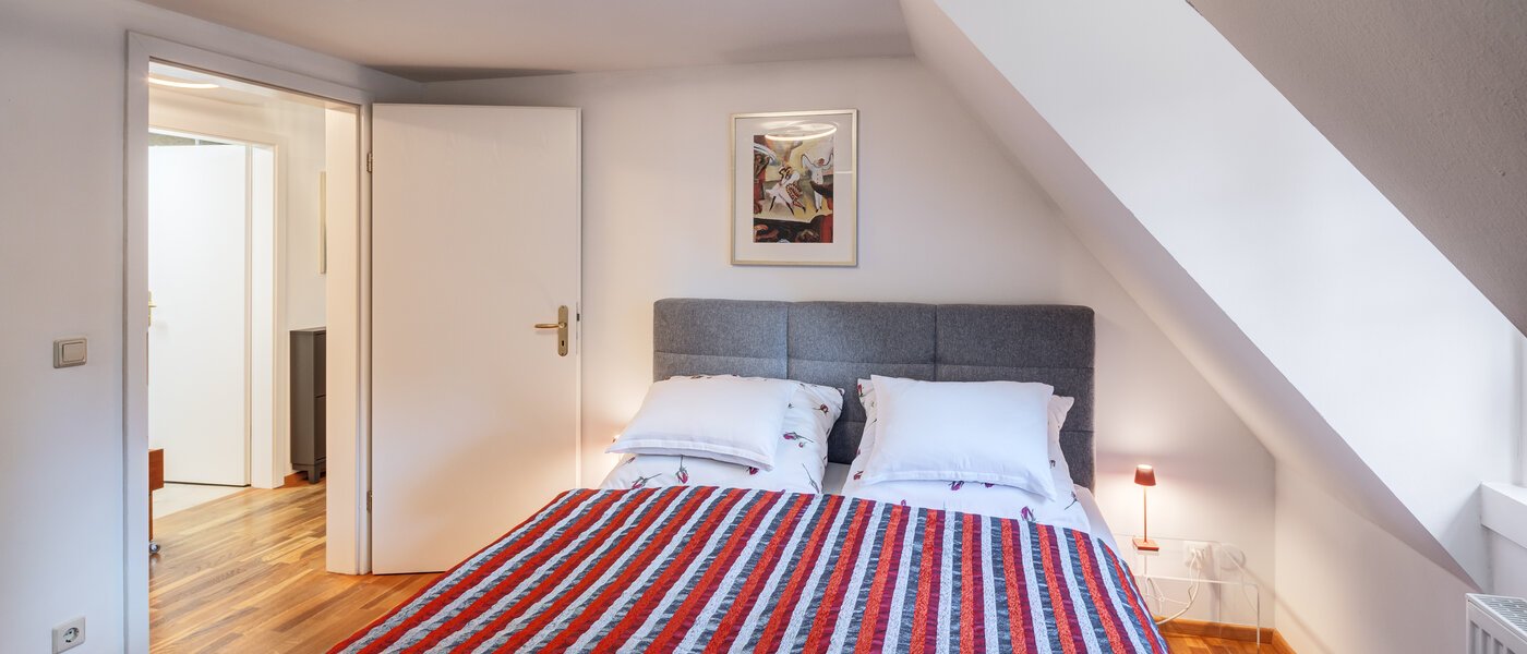 maisonnette con galleria München Ramersdorf 02 camera da letto 14556