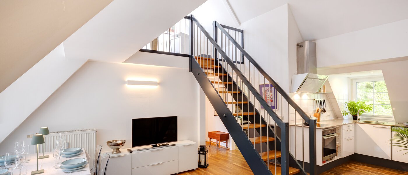 maisonnette con galleria München Ramersdorf 04 zona living 14556