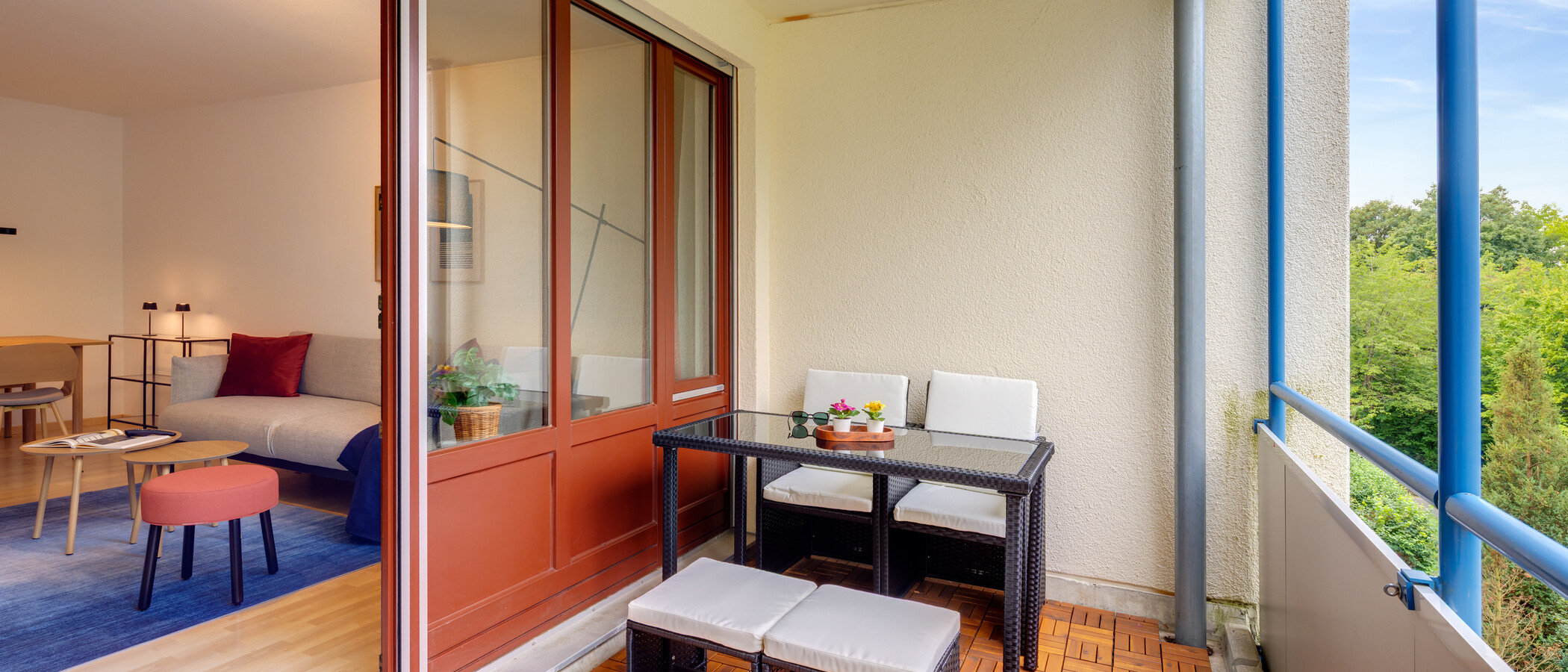 appartamento München Neuperlach 01 balcone 14565