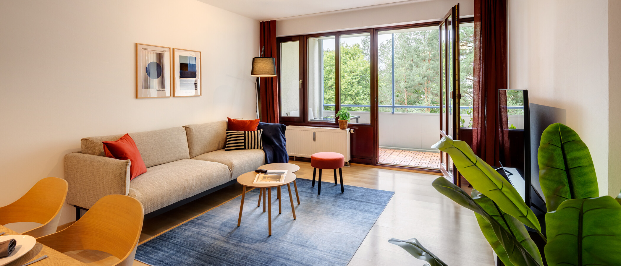appartamento München Neuperlach 01 zona living 14565