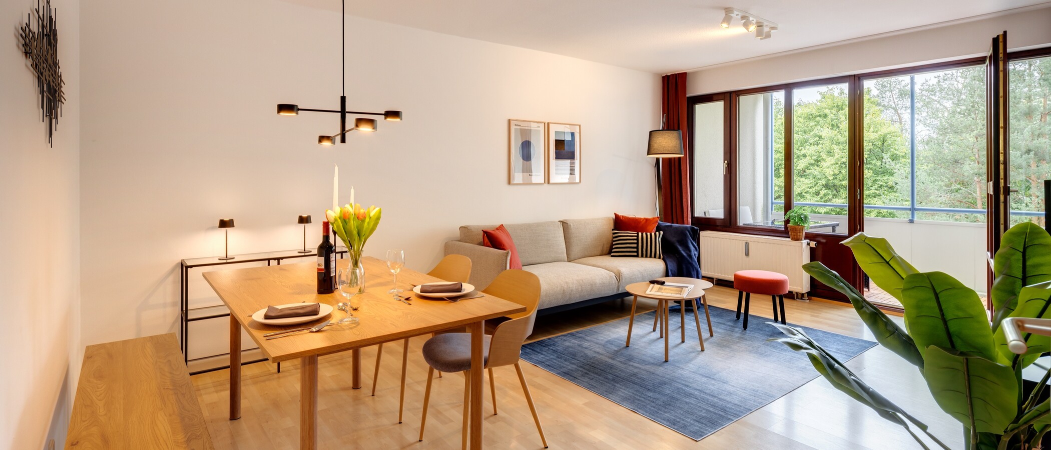 appartamento München Neuperlach 02 zona living 14565