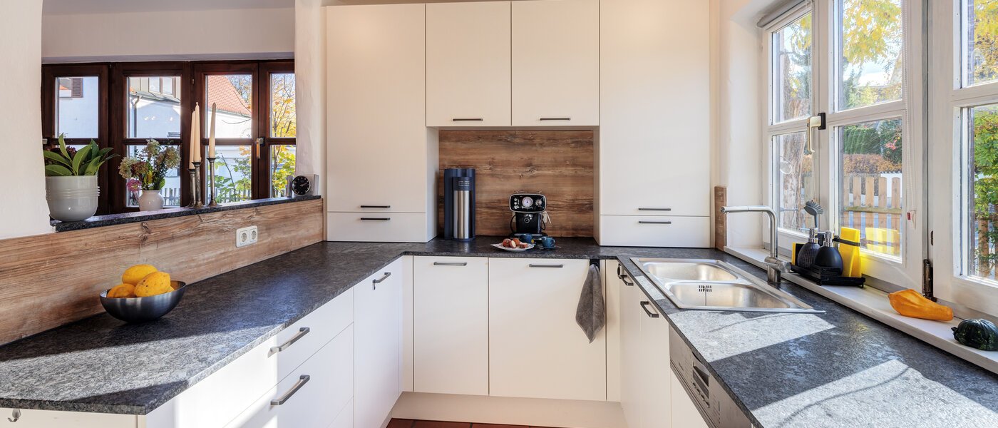 casa a schiera München Obersendling 01 cucina 14567