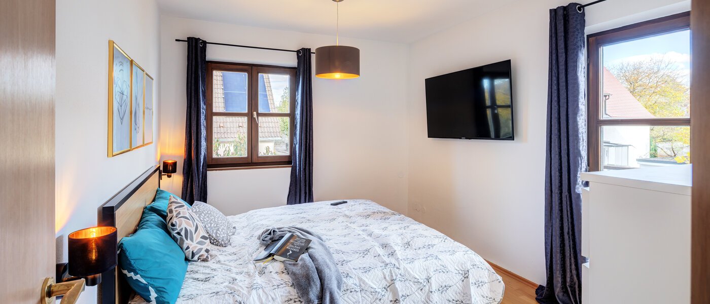 casa a schiera München Obersendling 01 1° camera da letto 14567