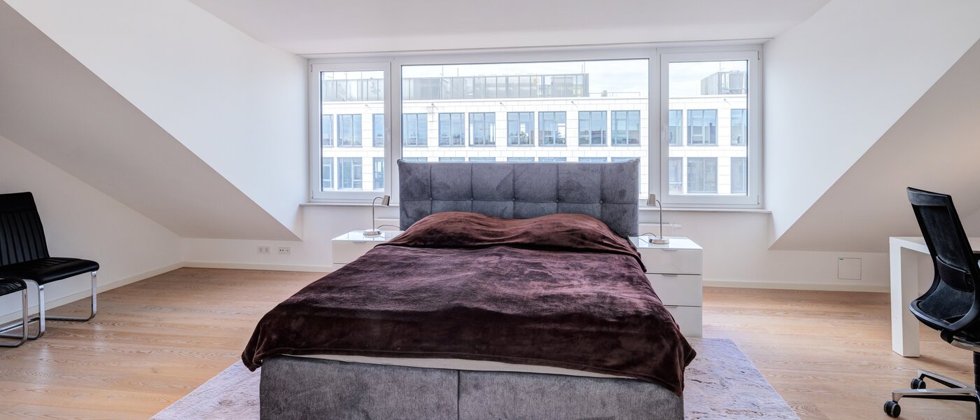 attico München Maxvorstadt 01 camera da letto 14568