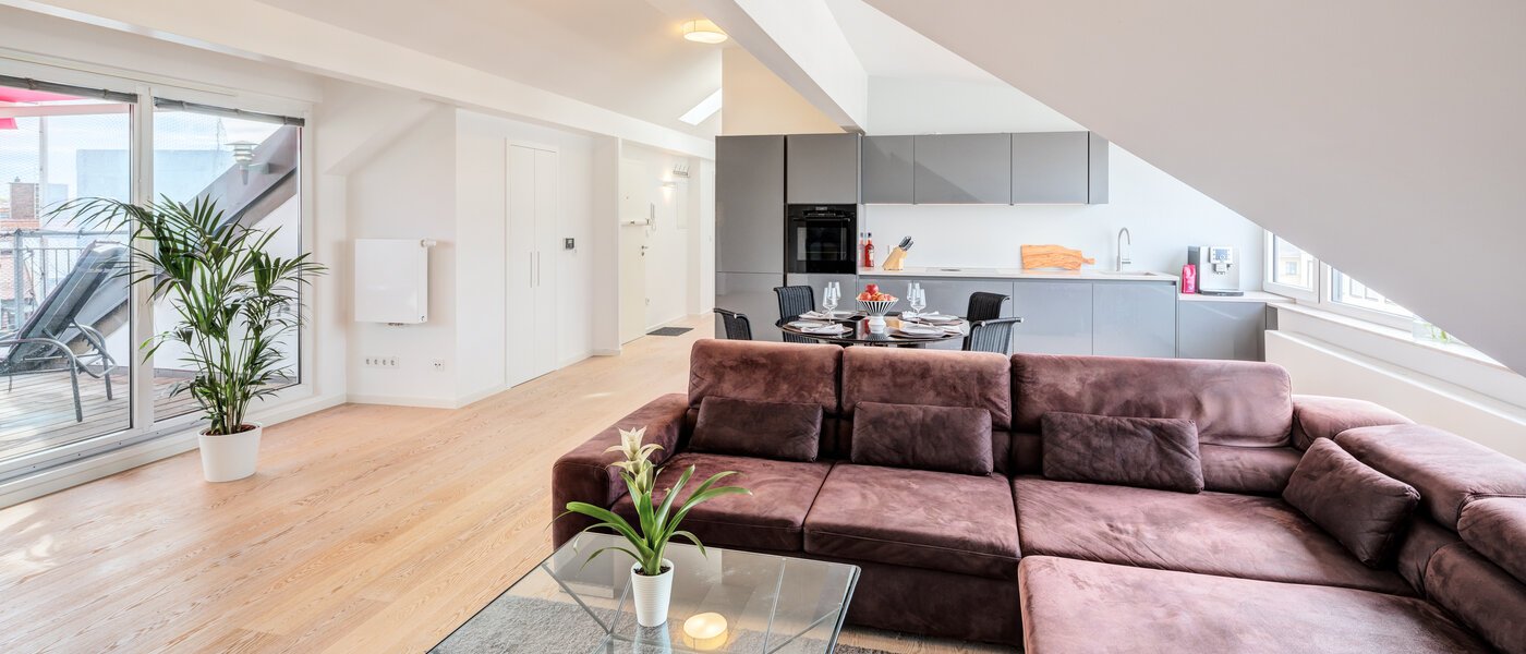 attico München Maxvorstadt 04 zona living 14568