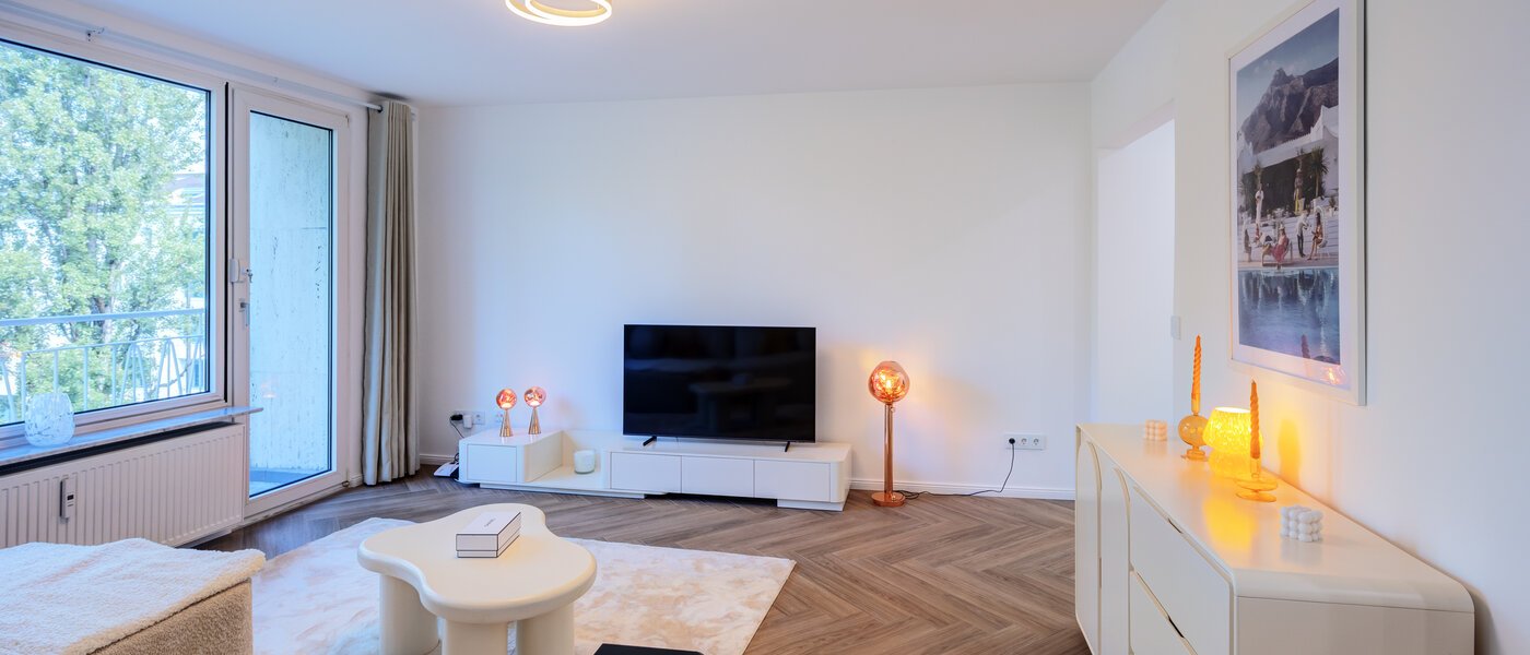 appartamento München Schwabing (rechts der Leopoldstraße) 03 zona living 14569