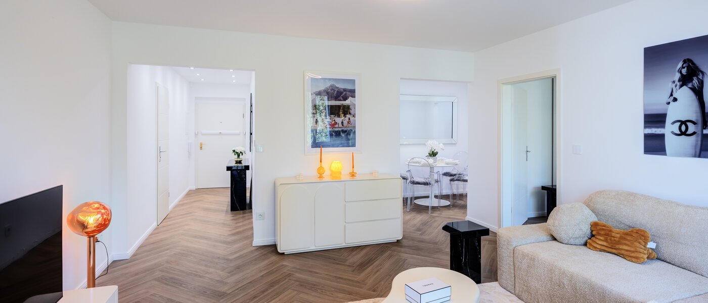 appartamento München Schwabing (rechts der Leopoldstraße) 04 zona living 14569