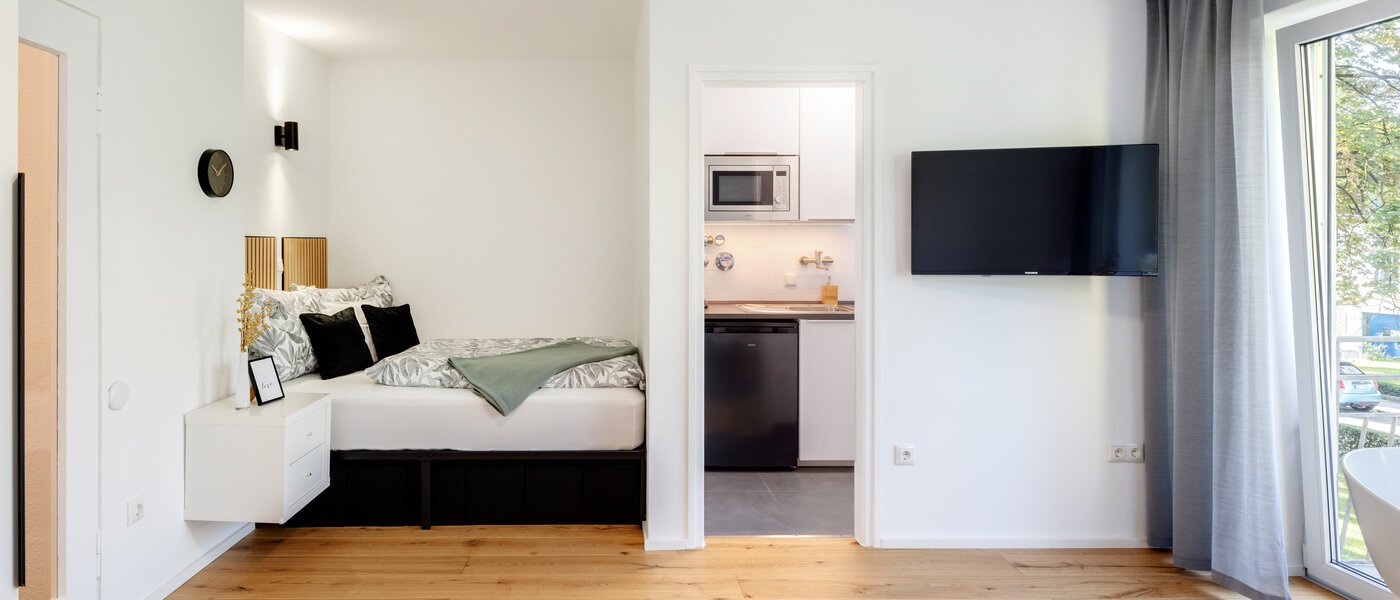 appartamento München Sendling-Westpark 04 zona living 14571