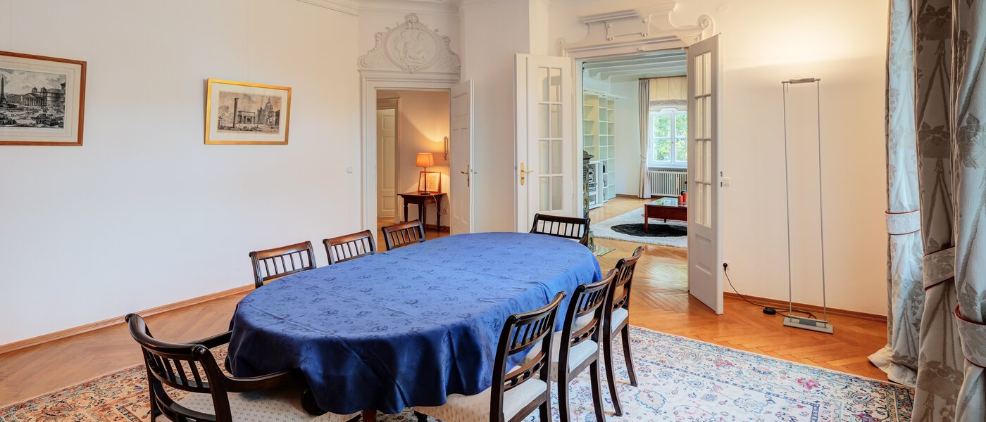 appartamento München Lehel 03 sala da pranzo 14572