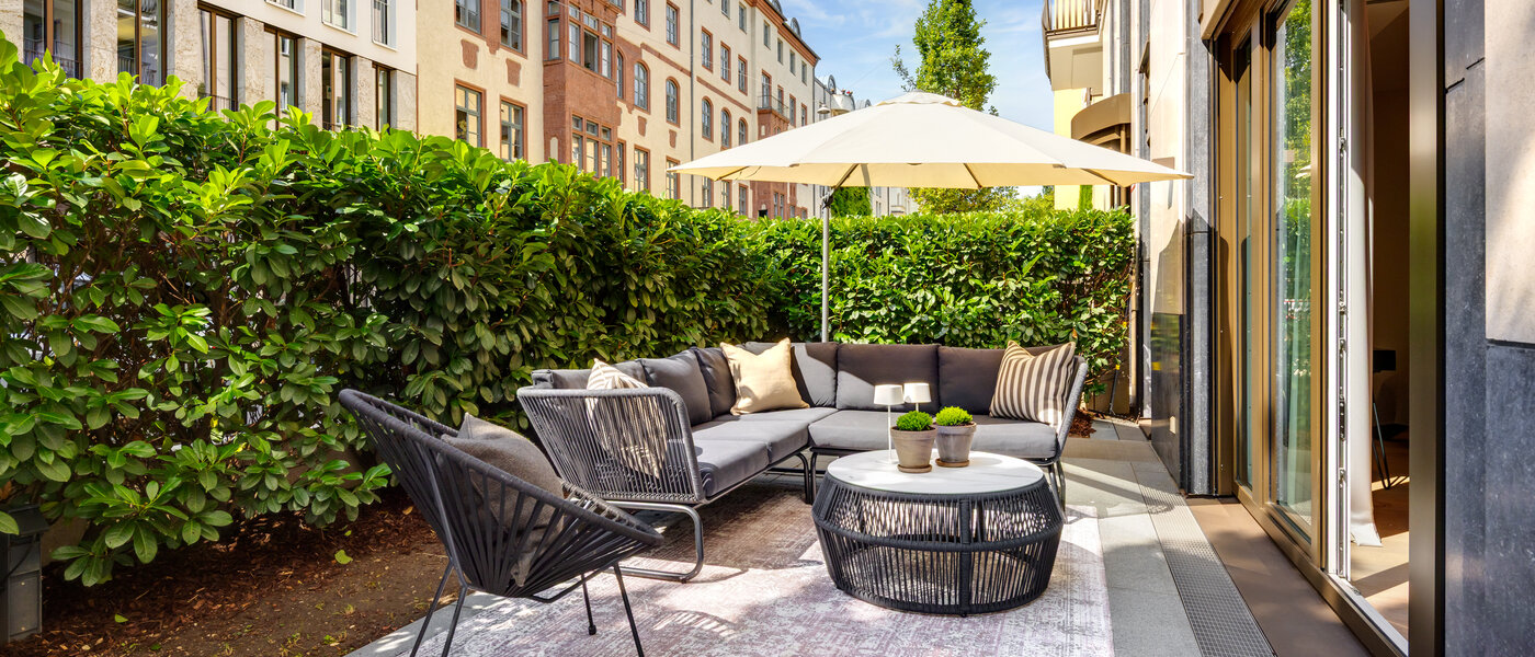 appartamento München Maxvorstadt - Museumsviertel 01 terrazza 14574