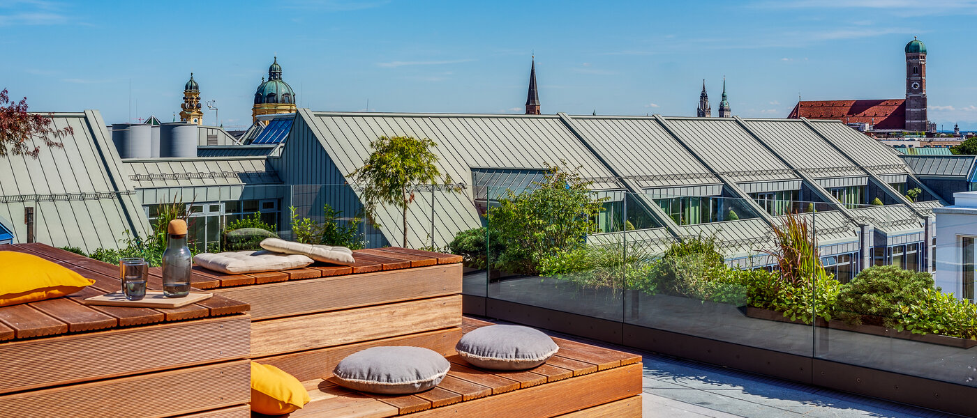 appartamento München Maxvorstadt - Museumsviertel 02 terazzo condiviso 14574