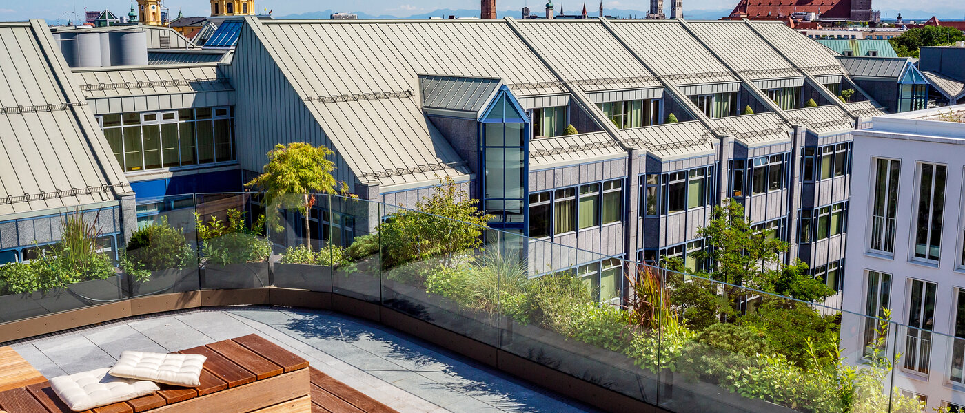 appartamento München Maxvorstadt - Museumsviertel 03 terazzo condiviso 14574