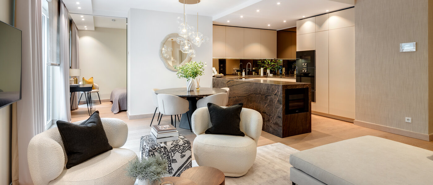 appartamento München Maxvorstadt - Museumsviertel 03 zona living 14574