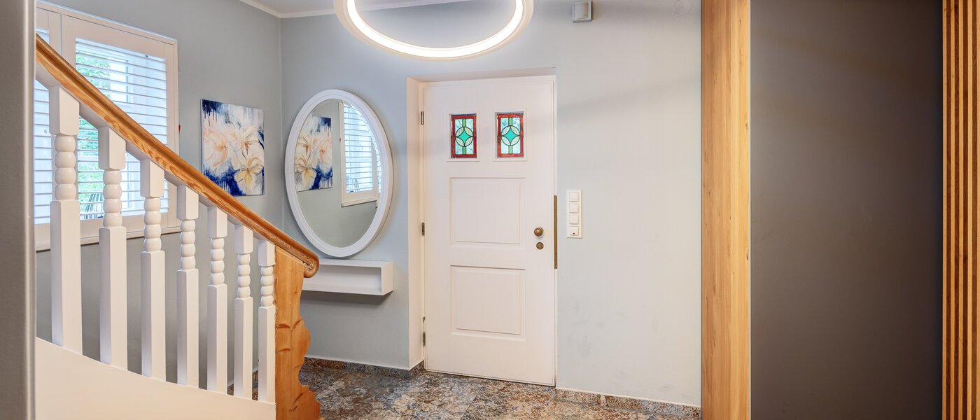 casa indipendente München Obermenzing 01 ingresso/corridioio 14582