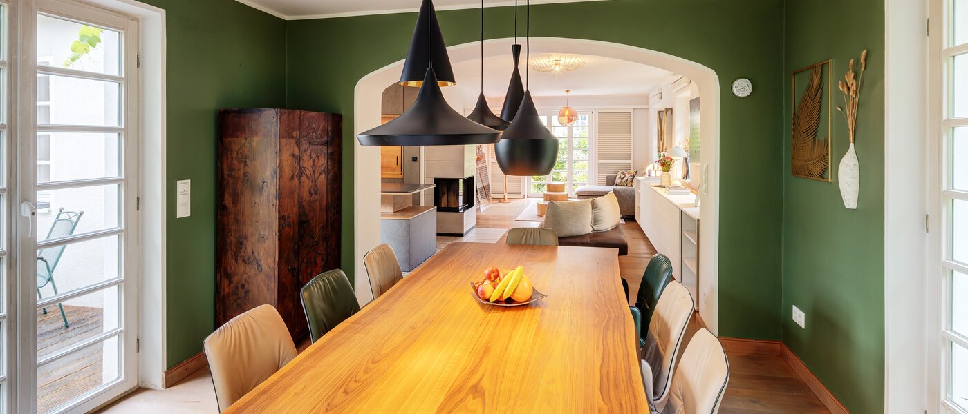 casa indipendente München Obermenzing 03 zona pranzo 14582