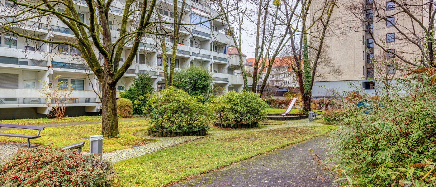 appartamento München Neuhausen 01 cortile interno  14587