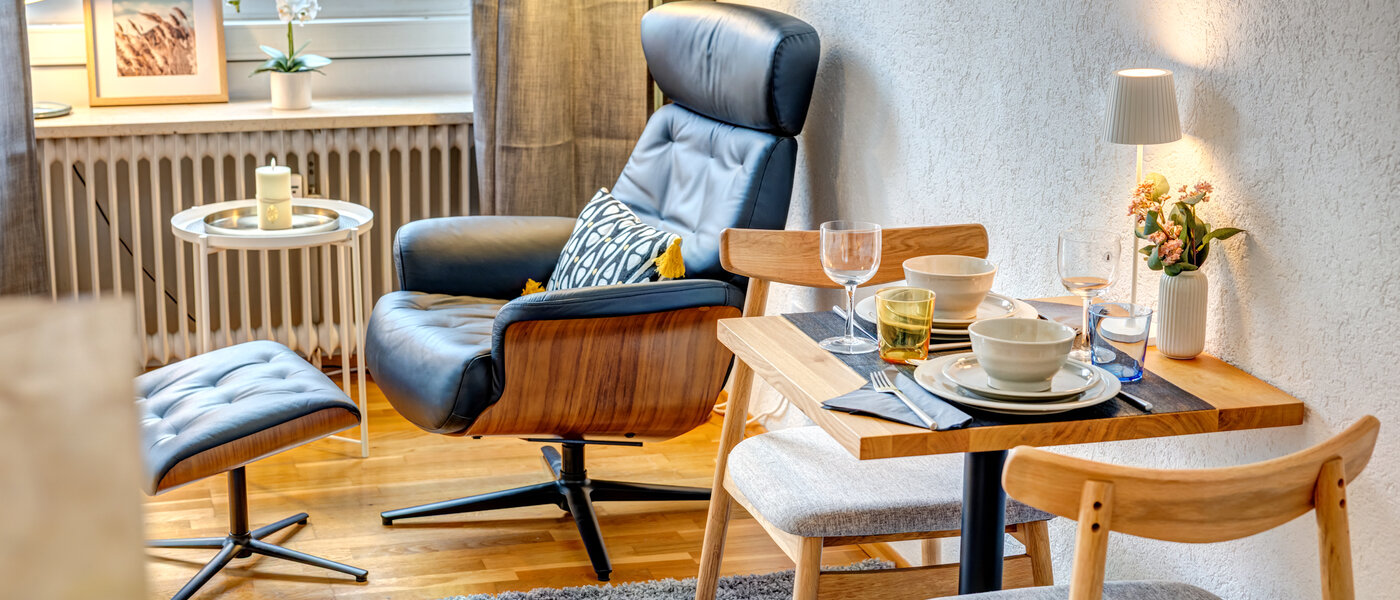 appartamento München Neuhausen 02 zona living 14587