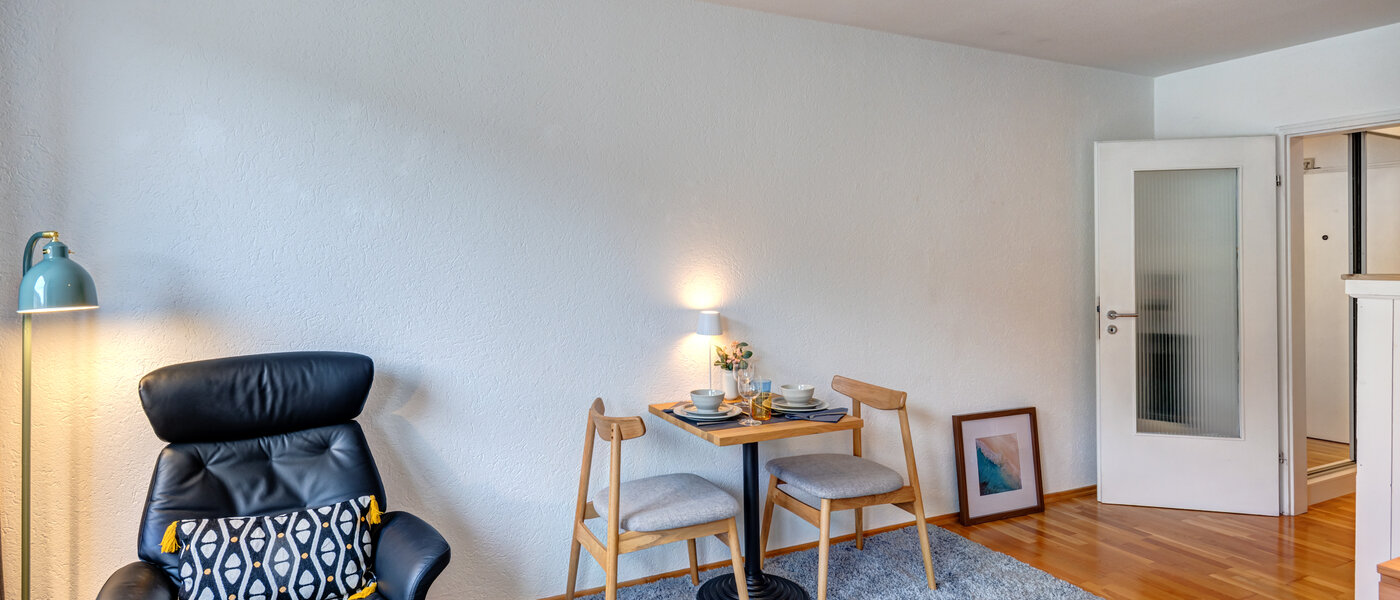 appartamento München Neuhausen 03 zona living 14587