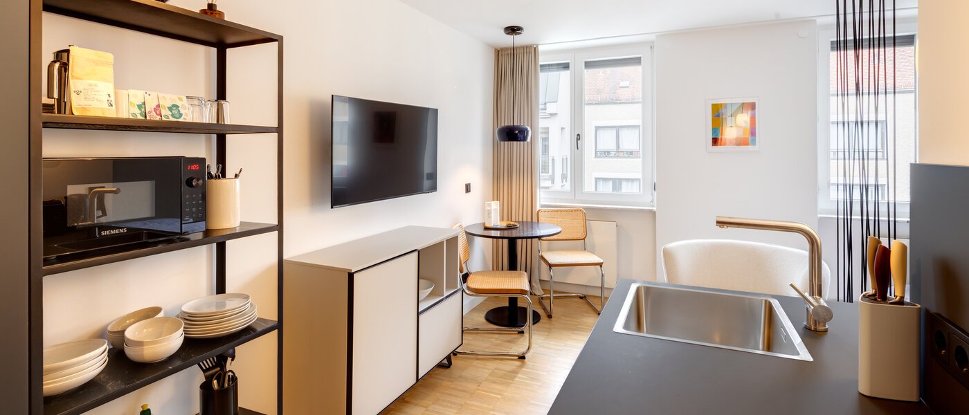 abitazione München Schwabing-West (rund um den Hohenzollernplatz) 05 zona living 14592