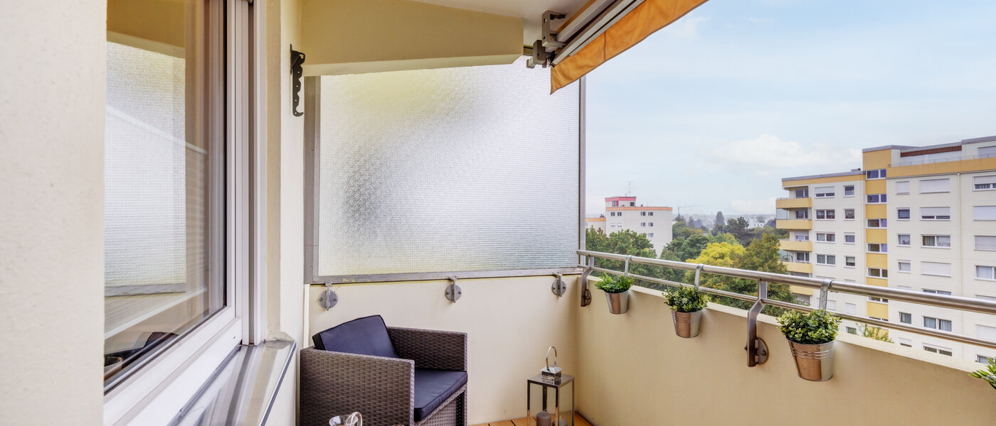 appartamento München Westkreuz 01 balcone 14594