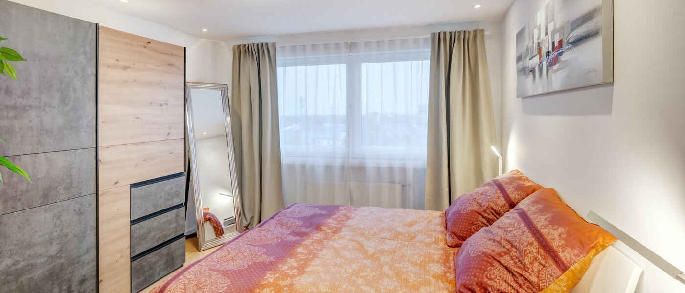 appartamento München Westkreuz 01 camera da letto 14594