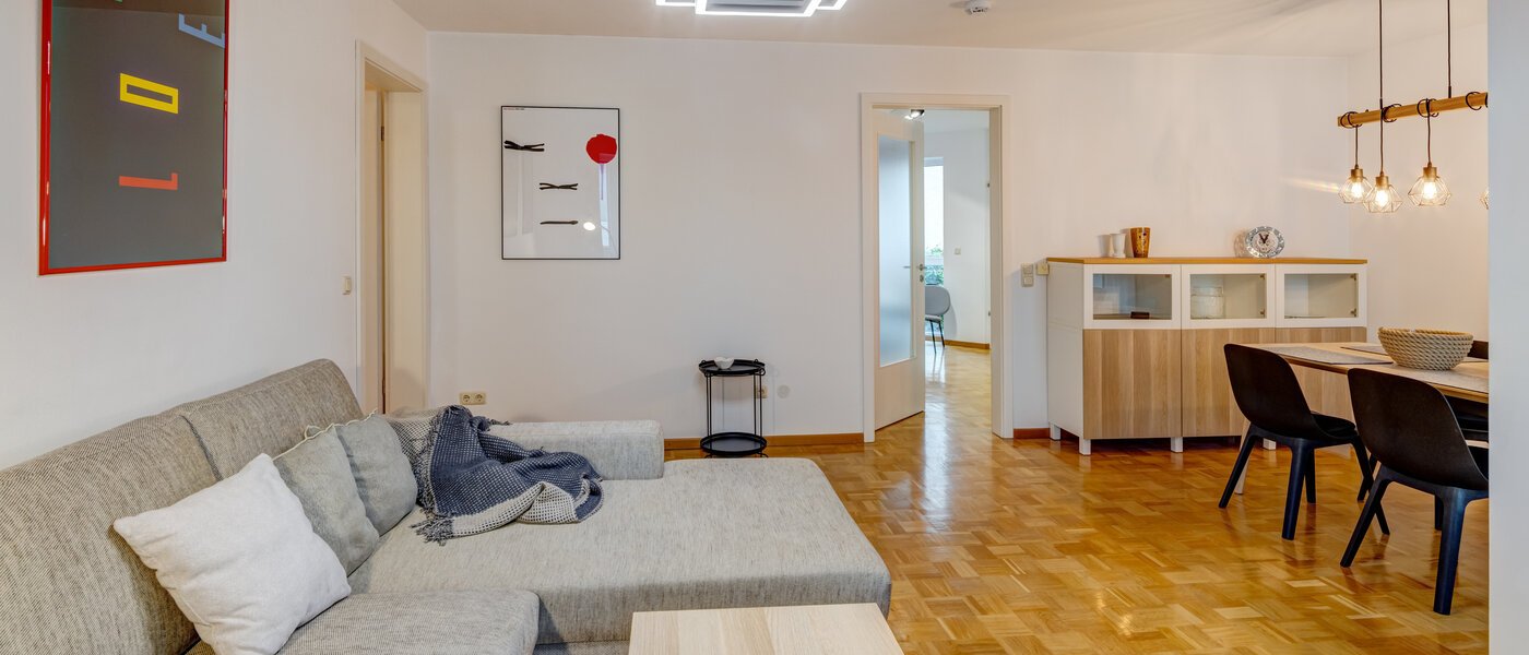 appartamento München Nymphenburg 04 soggiorno 14596