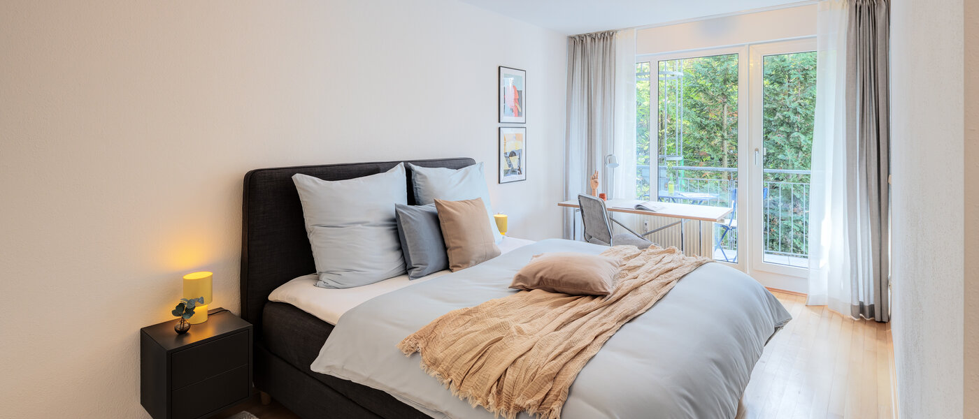 appartamento München Obergiesing 01 camera da letto 14597