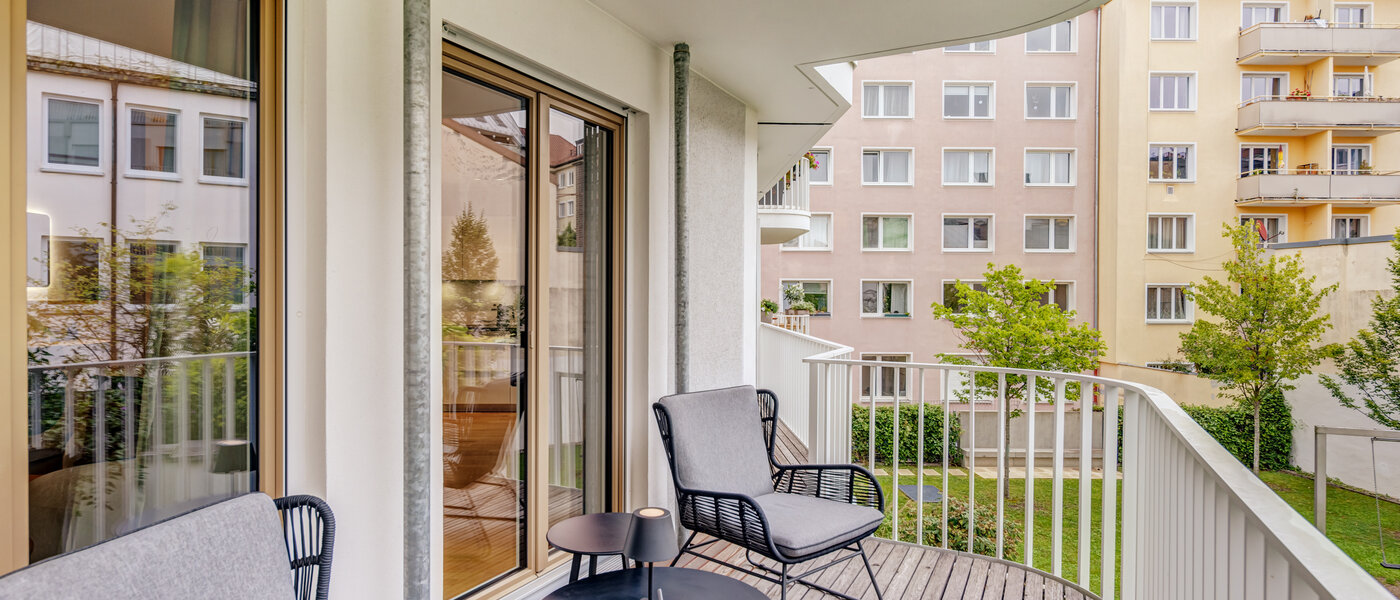 appartamento München Maxvorstadt 01 balcone 14603