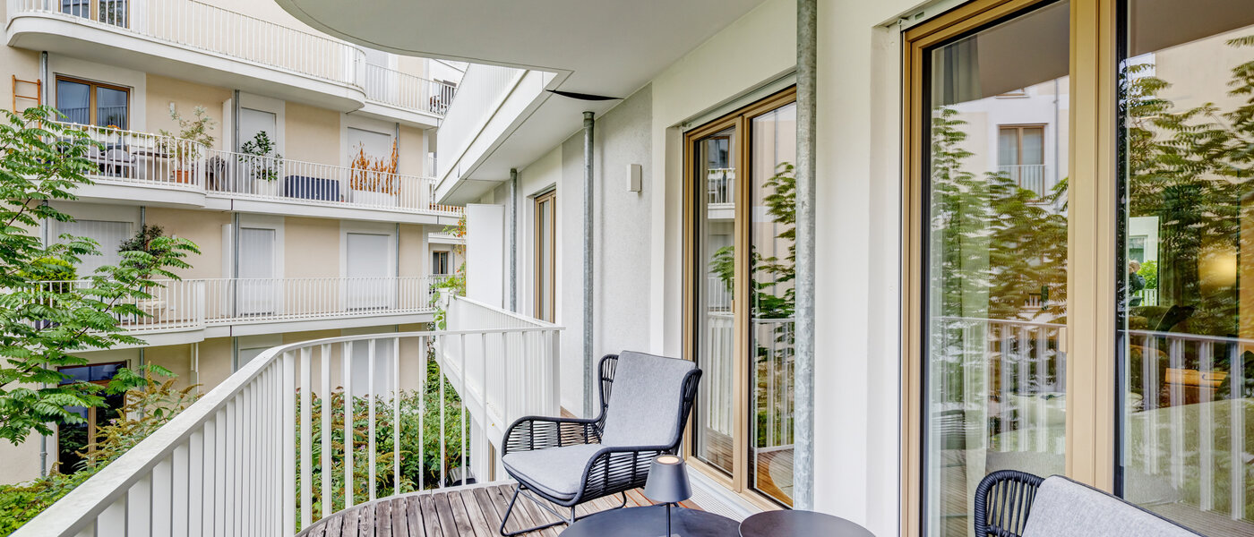 appartamento München Maxvorstadt 03 balcone 14603