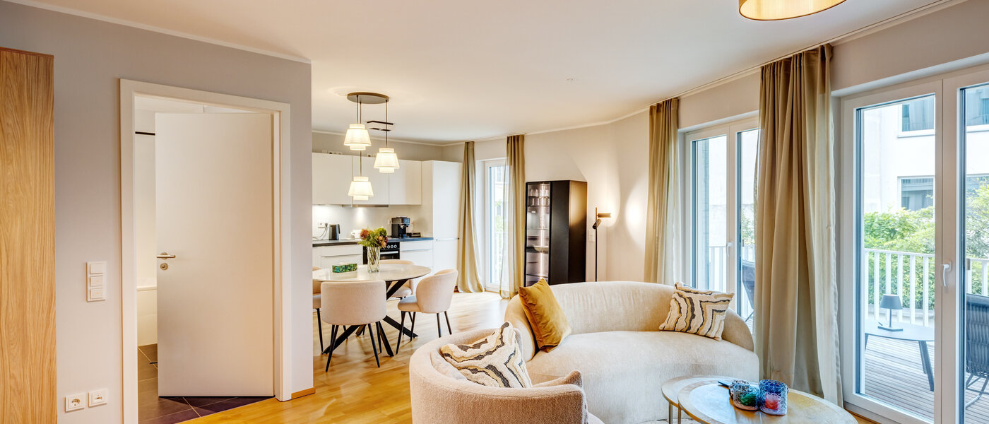 appartamento München Maxvorstadt 03 zona living 14603