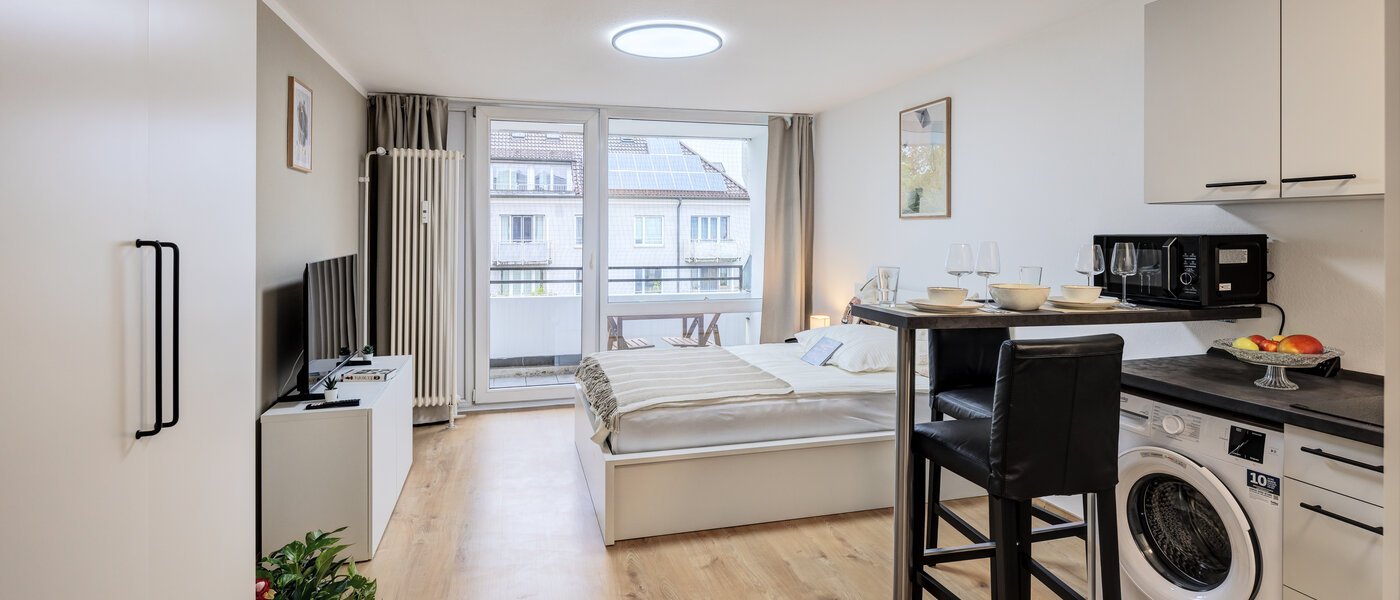 appartamento München Berg am Laim 03 zona living 14607