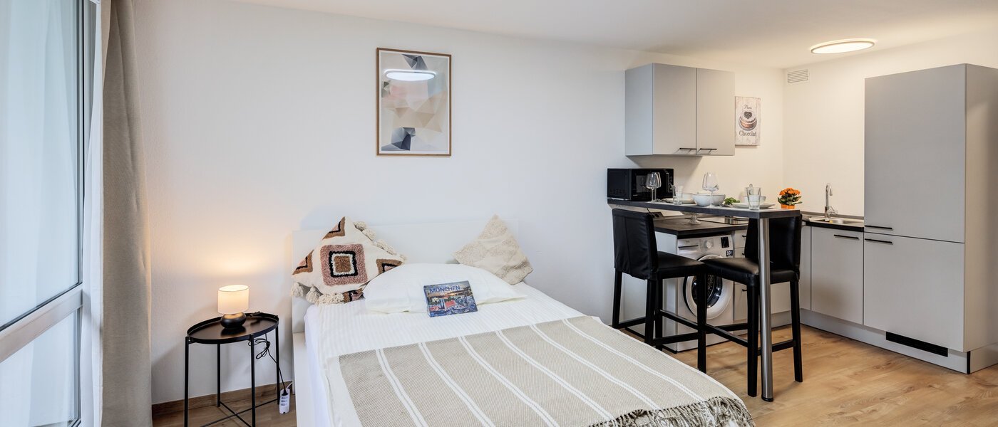 appartamento München Berg am Laim 04 zona living 14607